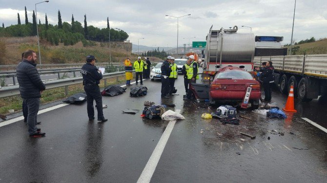 Bursa Otobanı’nda Kaza Dehşeti: 3 Ölü