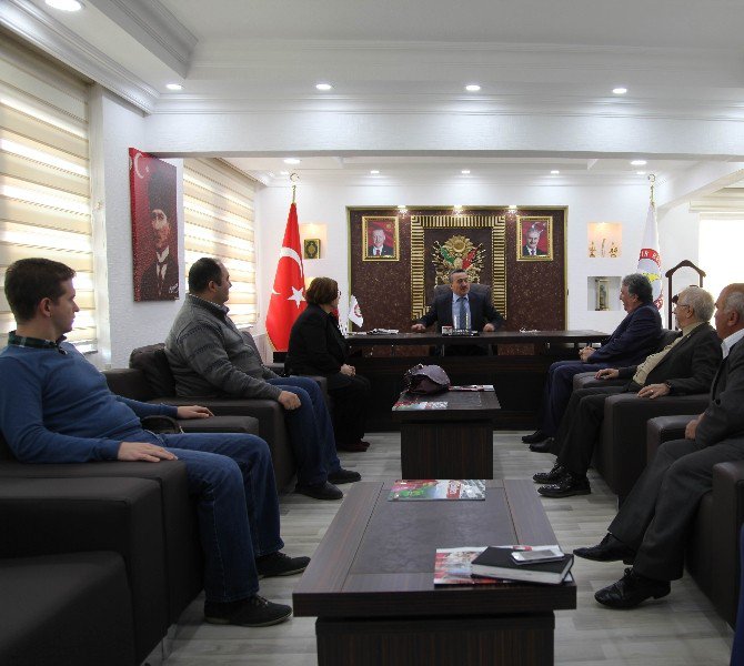 Konya Gıda Ve Tarım Üniversitesi’nden Başkan Tutal’a Ziyaret