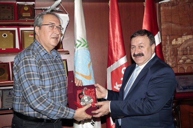 Bem-bir-sen Genel Başkan Yardımcısı Sevinç, Ünver’i Ziyaret Etti