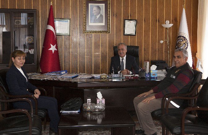 Rektör Çomaklı’ya Tebrik Ziyaretleri Sürüyor