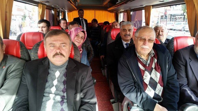 Muhtarlar ‘Beyaz Gezi’ İle Hizmetleri Yerinde İnceledi