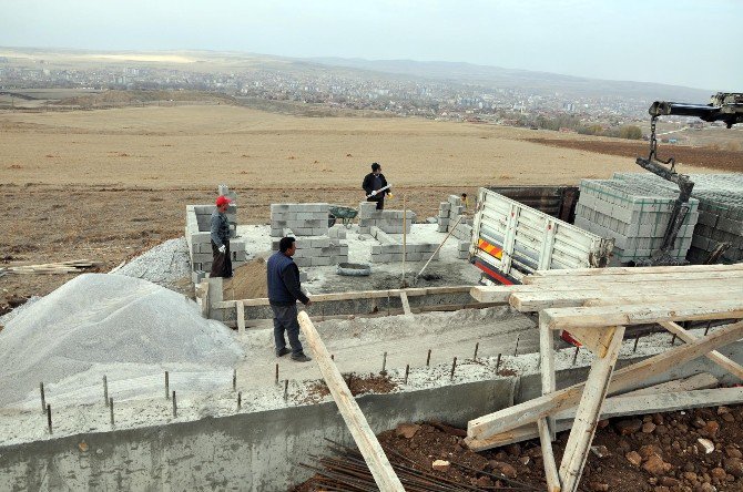 Sorgun’da Modern Hayvan Barınağı İnşaatı Sürüyor