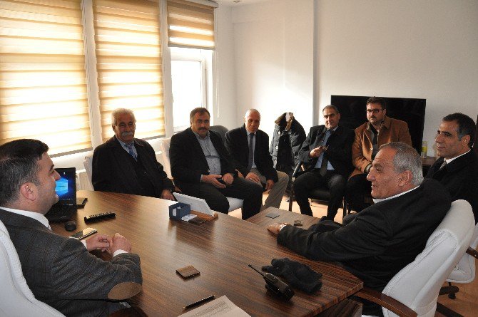 Stk Temsilcileri Emniyet Müdürü Ayhan’ı Ziyaret Etti