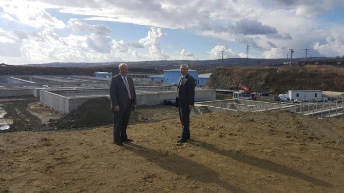 Süleymanpaşa Batı Atıksu İleri Biyolojik Arıtma Tesisi’nin Yüzde 70’i Tamamlandı