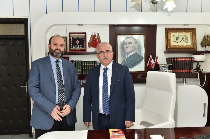 Vali Tuna’dan İl Müftüsü İhsan Açık’a Ziyaret