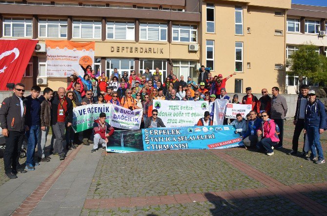 Sinop’ta Ulusal Dağcılık Ve Erfelek-tatlıca Şelaleleri Tırmanış Şenliği