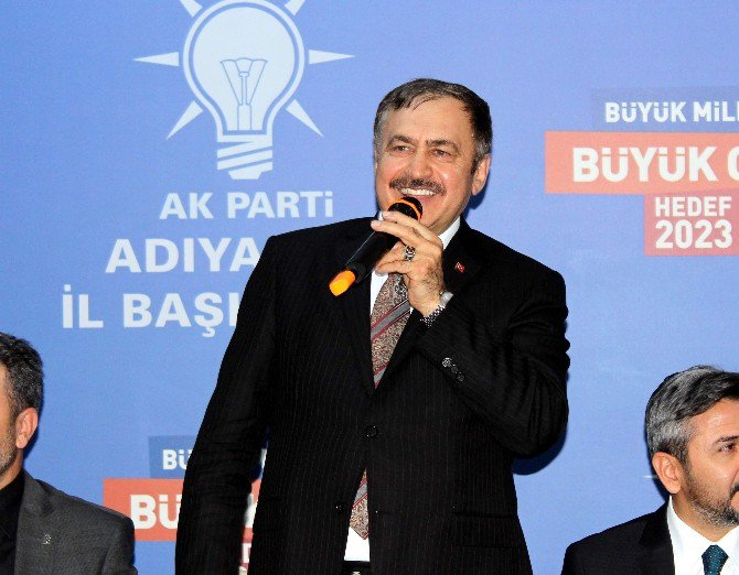 Bakan Eroğlu Adıyaman’a Yatırımlar Devam Edecek