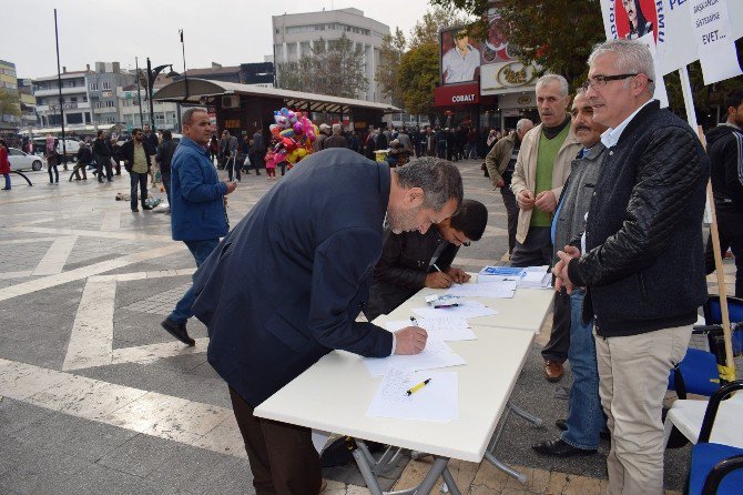 Başkanlık Sistemine Destek Kampanyası Yoğun İlgi Gördü