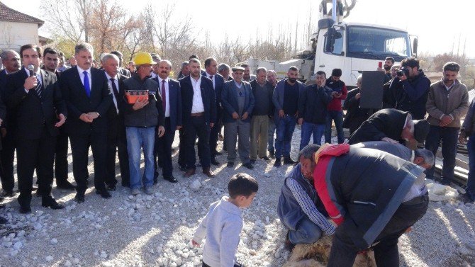 Doğanşehir’de Cemevi Temeli Atıldı