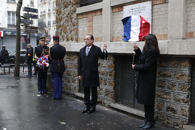 Paris’teki Terör Kurbanları Saldırıların Yıldönümünde Anılıyor