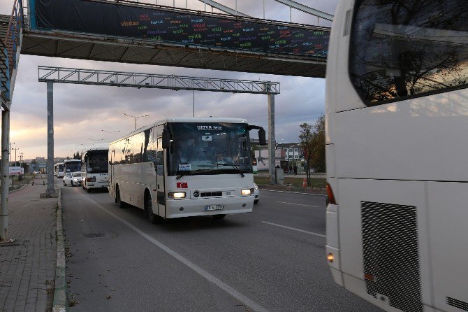 Bursa’da Servisler Trafiği Kilitliyor