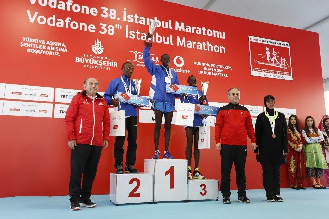 38. Vodafone İstanbul Maratonu Ödül Töreni Yapıldı