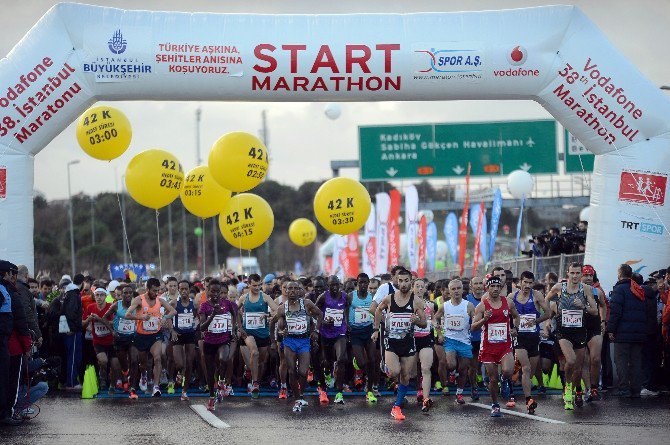 Vodafone 38. İstanbul Maratonu Başladı