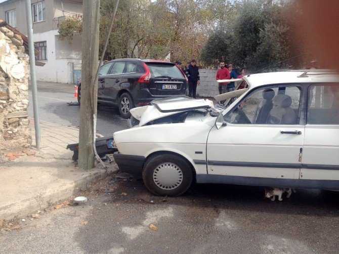 Bayır’da Kaza: 4 Yaralı