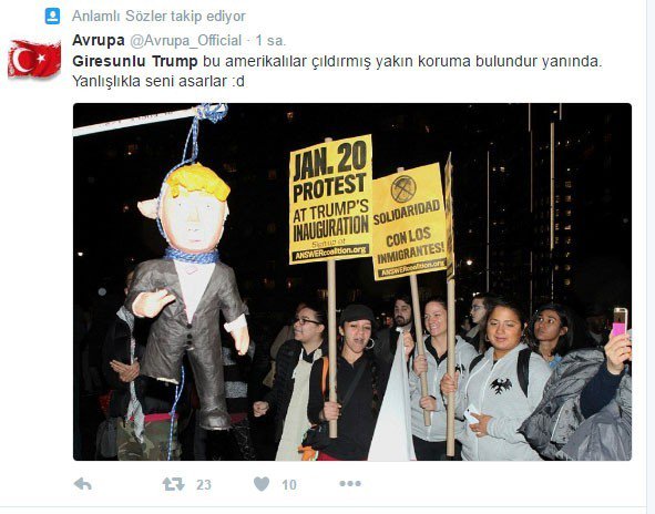 Yerli Donald Trump Sosyal Medyayı Salladı