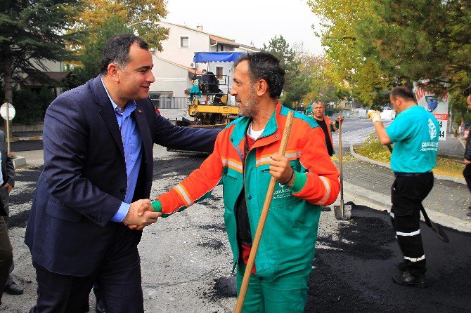 Çankaya Belediye Başkanı Taşdelen Denetimlere Hız Verdi