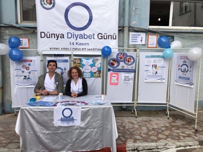 Kırklareli’nde 14 Kasım Dünya Diyabet Günü Etkinliği