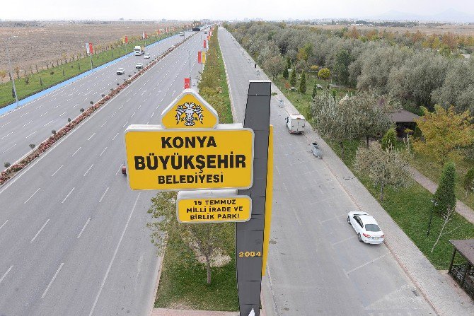 Konya’da Birlik Parkı’nın Adı “15 Temmuz Milli İrade Ve Birlik Parkı” Oldu