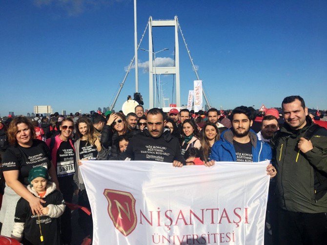 Nişantaşı Üniversitesi ‘Kahramanlar Koşusu’ndaki Yerini Aldı