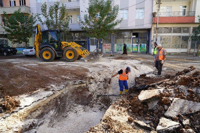 Siteler Mahallesinde Asfalt Çalışması