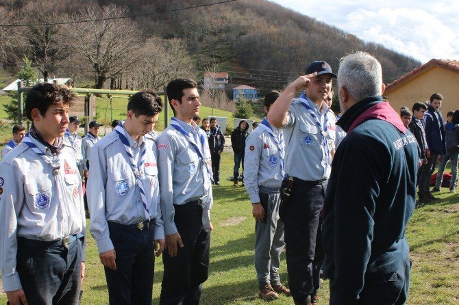 İzciler Kışa Samanlı Dağlarında Hazırlandı