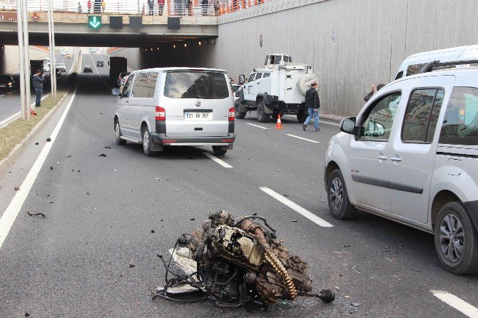 Diyarbakır’da Trafik Kazası: 2 Yaralı