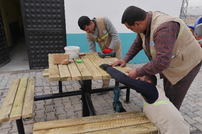 Haliliye Belediyesi Park Ve Bahçelerde Geri Dönüşümü Sağlıyor