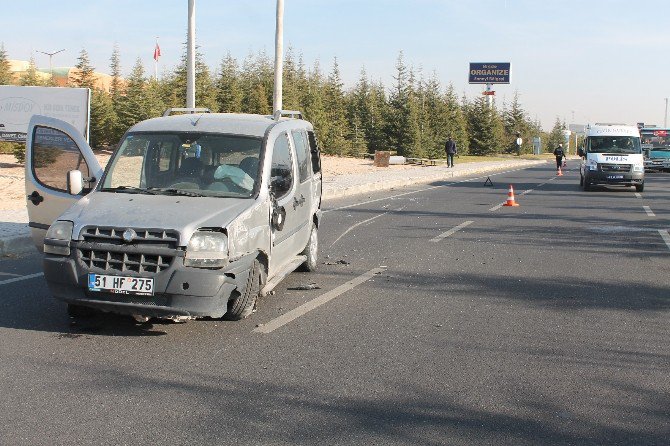 Niğde’de Otomobil Takla Attı; 1 Yaralı