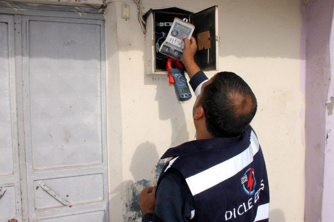 Şanlıurfa’da Elektrik Sayaçları Kontrol Edildi