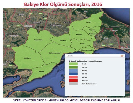 Tekirdağ Sağlıklı İçme Suyunda Trakya’da Örnek İl