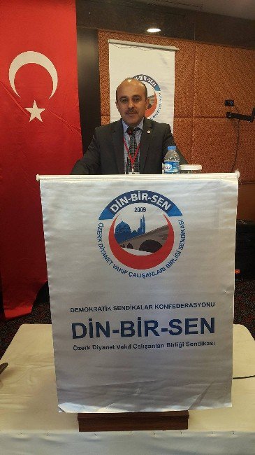 Yusuf Adli, Din-bir-sen Yönetimine Yeniden Seçildi