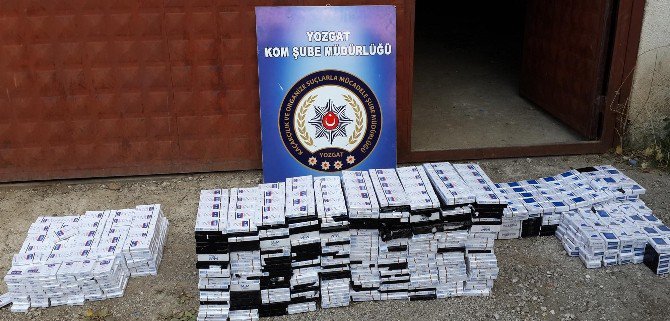 Yozgat’ta 2 Bin 250 Paket Kaçak Sigara Ele Geçirildi