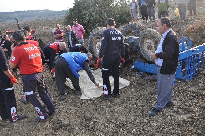 Devrilen Traktörün Altında Can Verdi