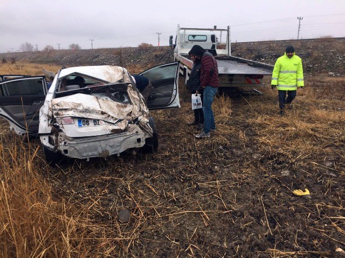 Çorum’da Trafik Kazası: 2 Yaralı