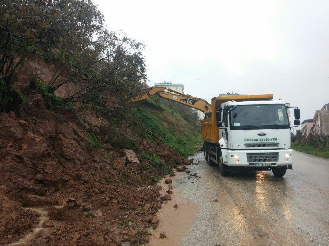 Giresun’da Son 48 Saatte Metrekareye 95 Kg Yağış Düştü