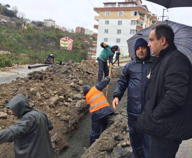 Giresun’da Son 48 Saatte Metrekareye 95 Kg Yağış Düştü