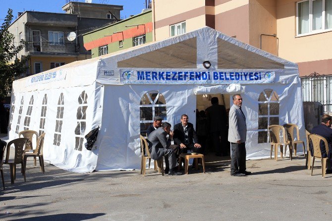 Merkezefendi Belediyesi’nden Taziye Çadırı