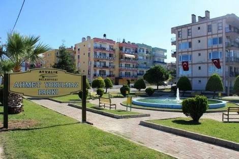 Ayvalık’ta Ahmet Yorulmaz Parkı Yenileniyor