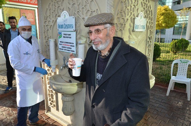 İkram Çeşmesi Vatandaşları Sevindiriyor