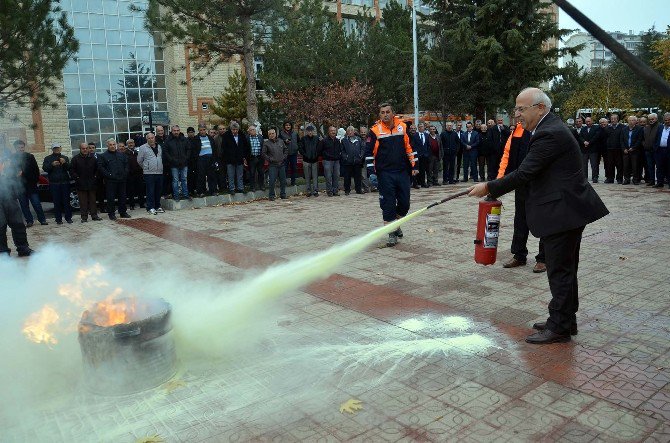 Özel İdare Çalışanlarına İş Sağlığı Ve Güvenliği Eğitimi