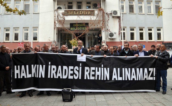 Tunceli’de Gözaltı Protestosu