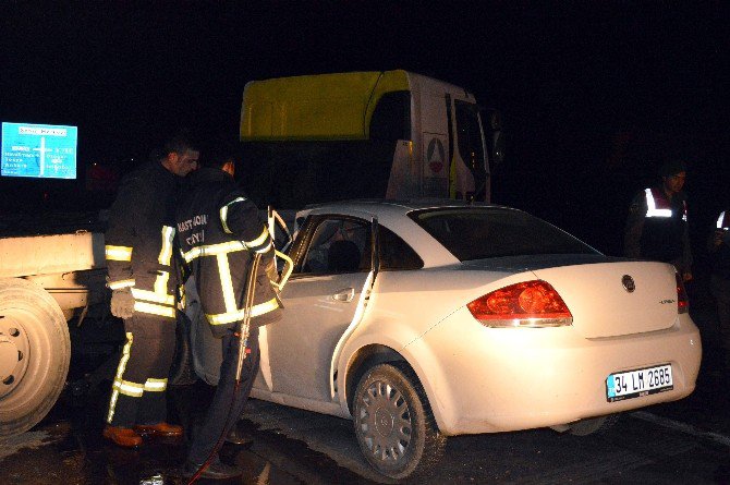 Oto Kurtarıcının Altına Giren Otomobilin Sürücüsü Hayatını Kaybetti