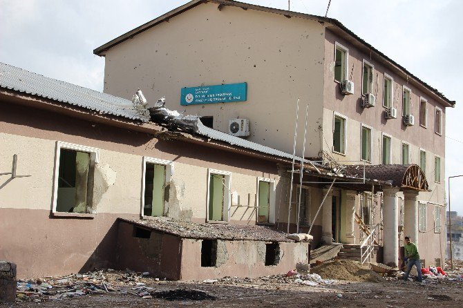 Şırnak’ın Tek Ağız Ve Diş Sağlığı Merkezi’nde Tadilat Başladı