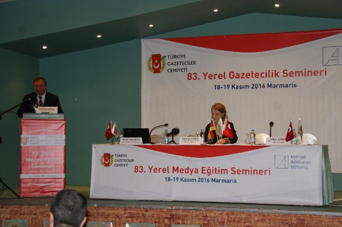 83. Yerel Medya Semineri Marmaris’te Başladı