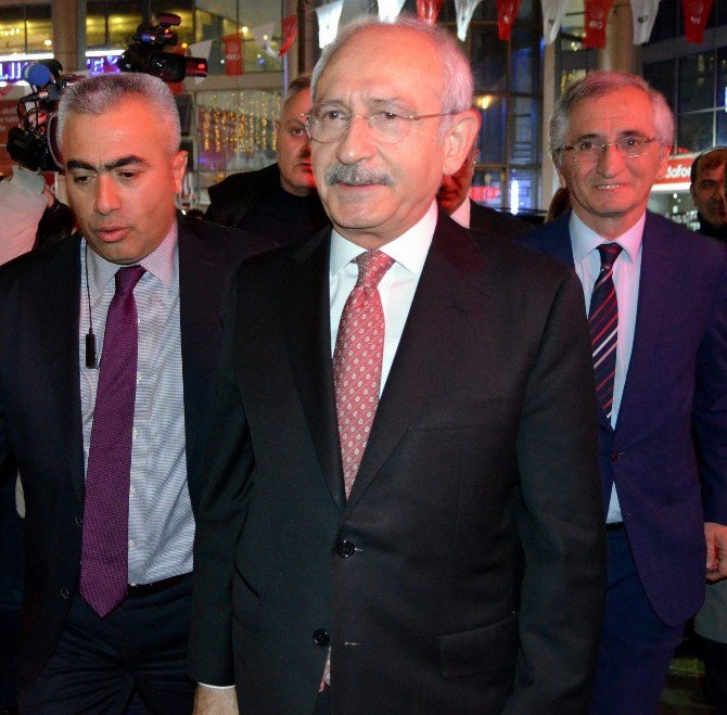 Chp Genel Başkanı Kılıçdaroğlu Trabzon’da