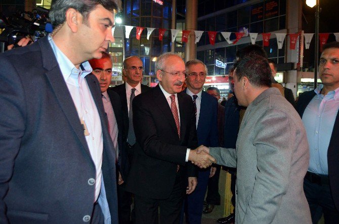 Chp Genel Başkanı Kılıçdaroğlu Trabzon’da