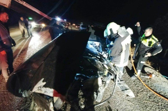 Mhp İl Başkan Yardımcısı’nın Oğlu Trafik Kazasında Hayatını Kaybetti