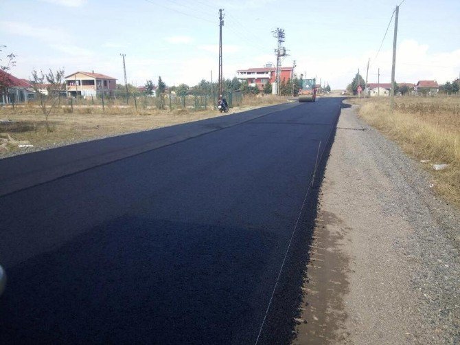 Marmaraereğlisi’nde Asfaltlama Çalışmaları