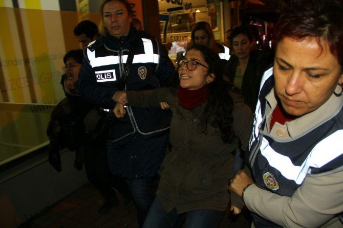 Samsun’da İzinsiz Cinsel İstismar Protestosuna 12 Gözaltı