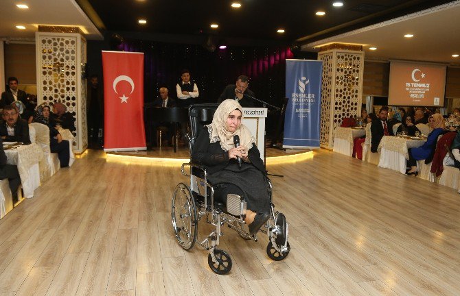 15 Temmuz Şehit Aileleri Ve Gazileri Esenler’deki Programda Bir Araya Geldi